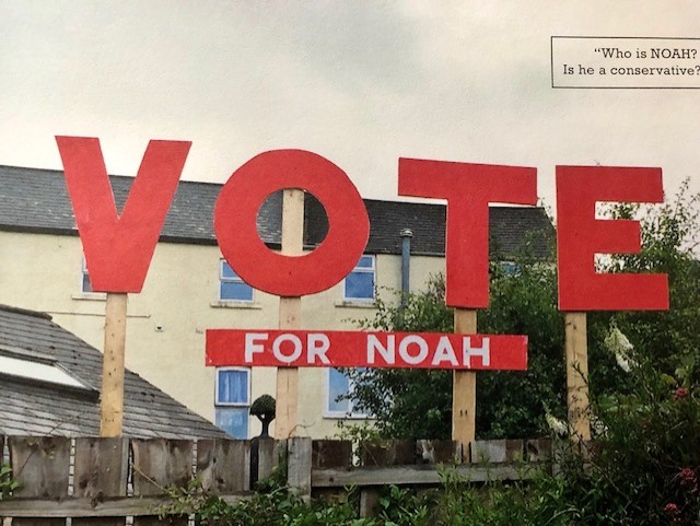 It all started with the word 'vote' ~ word art by Andrew Wood. 