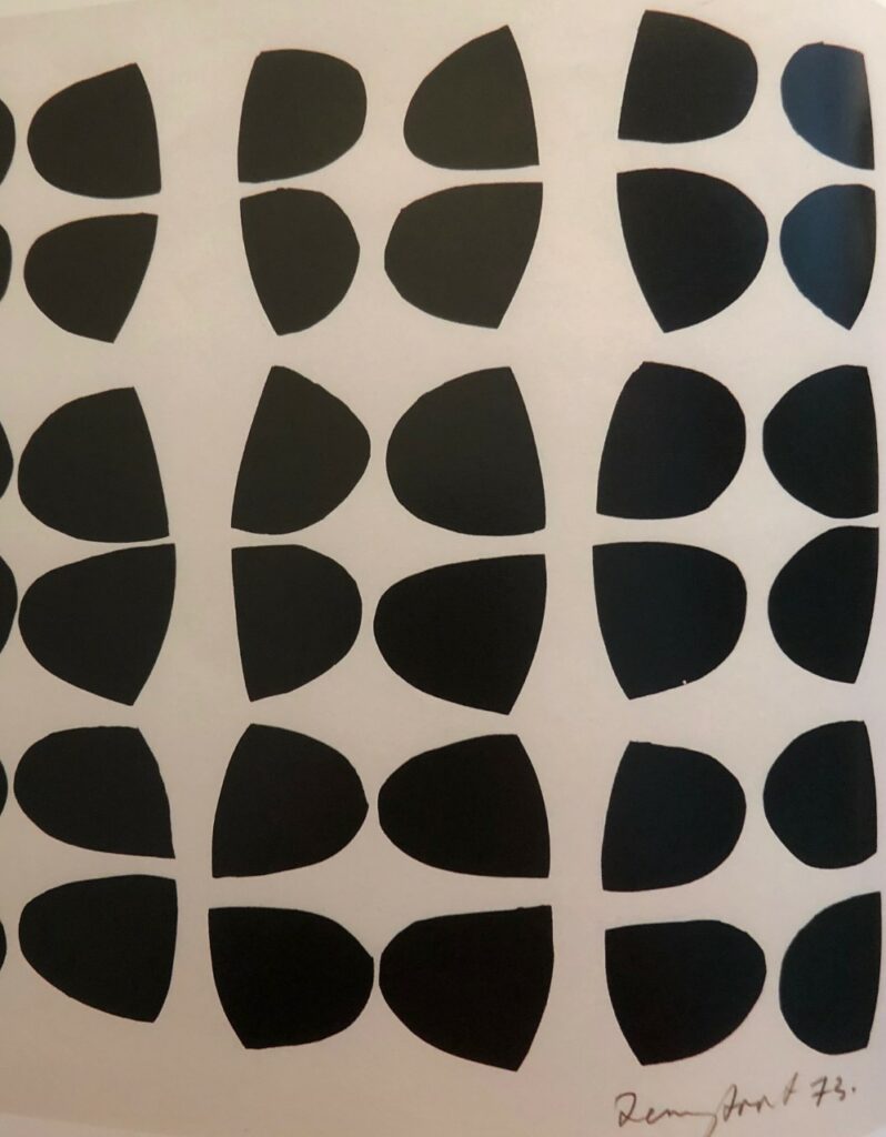 Variations (Black on White) 1973
