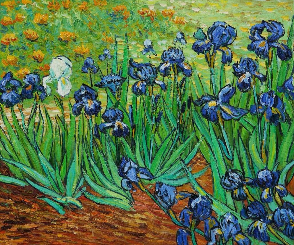 Irises by Van Gogh